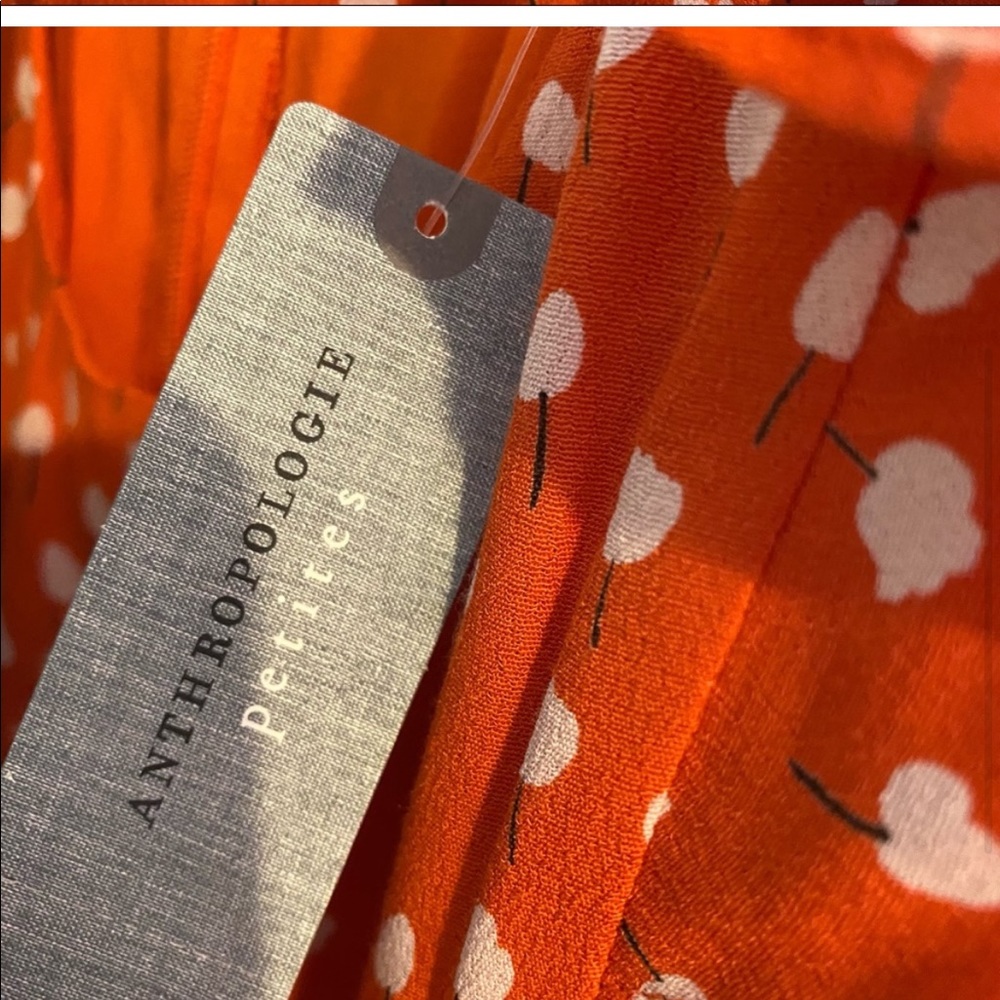 Maeve Orange Polka Dot Dress - Picture 10 of 12